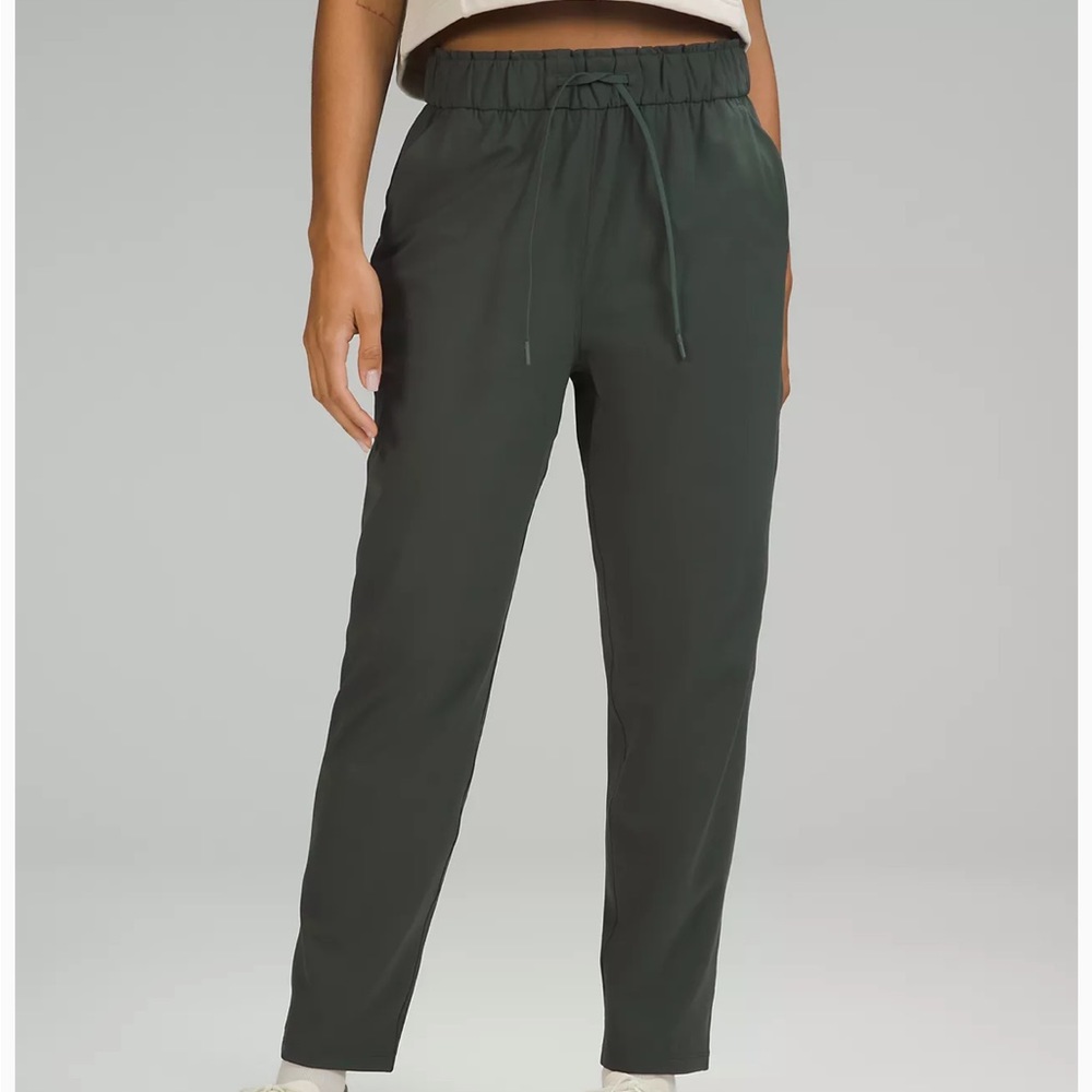 Lululemon Stretch High Rise Pant Sage Green size 4